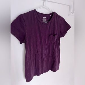 Levi’s tee with heart shaped chest pocket